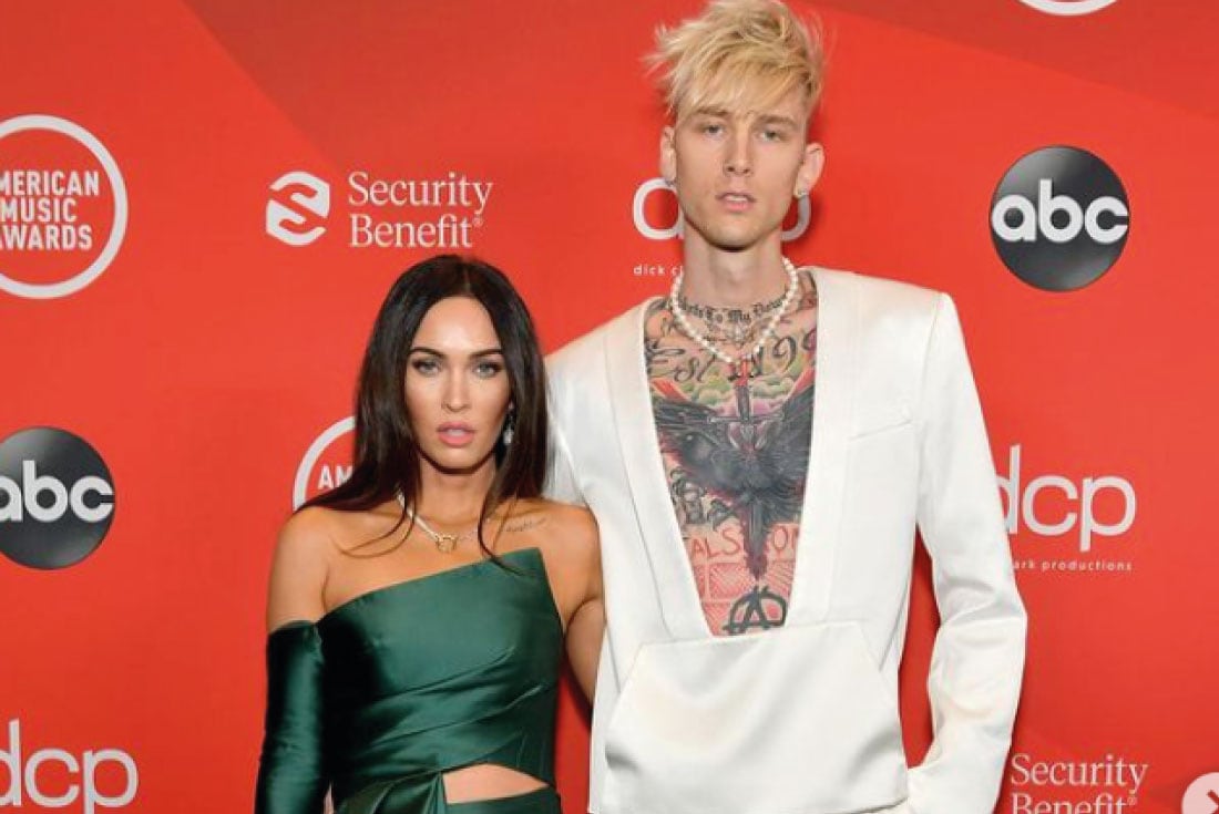 Megan Fox y Machine Gun Kelly. (Instagram @machinegunkelly)