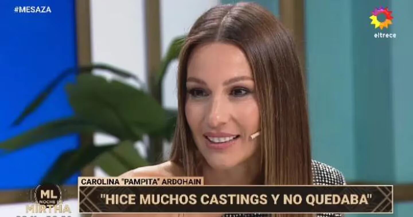 Estos fueron los primeros trabajos de Pampita.