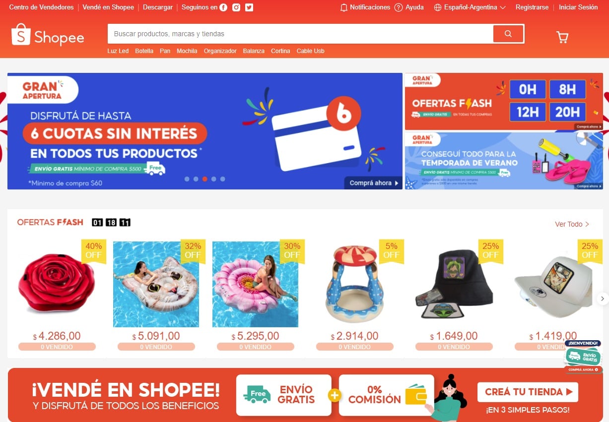 ¿Qué es Shopee, cómo comprar y vender y qué descuentos ofrece?