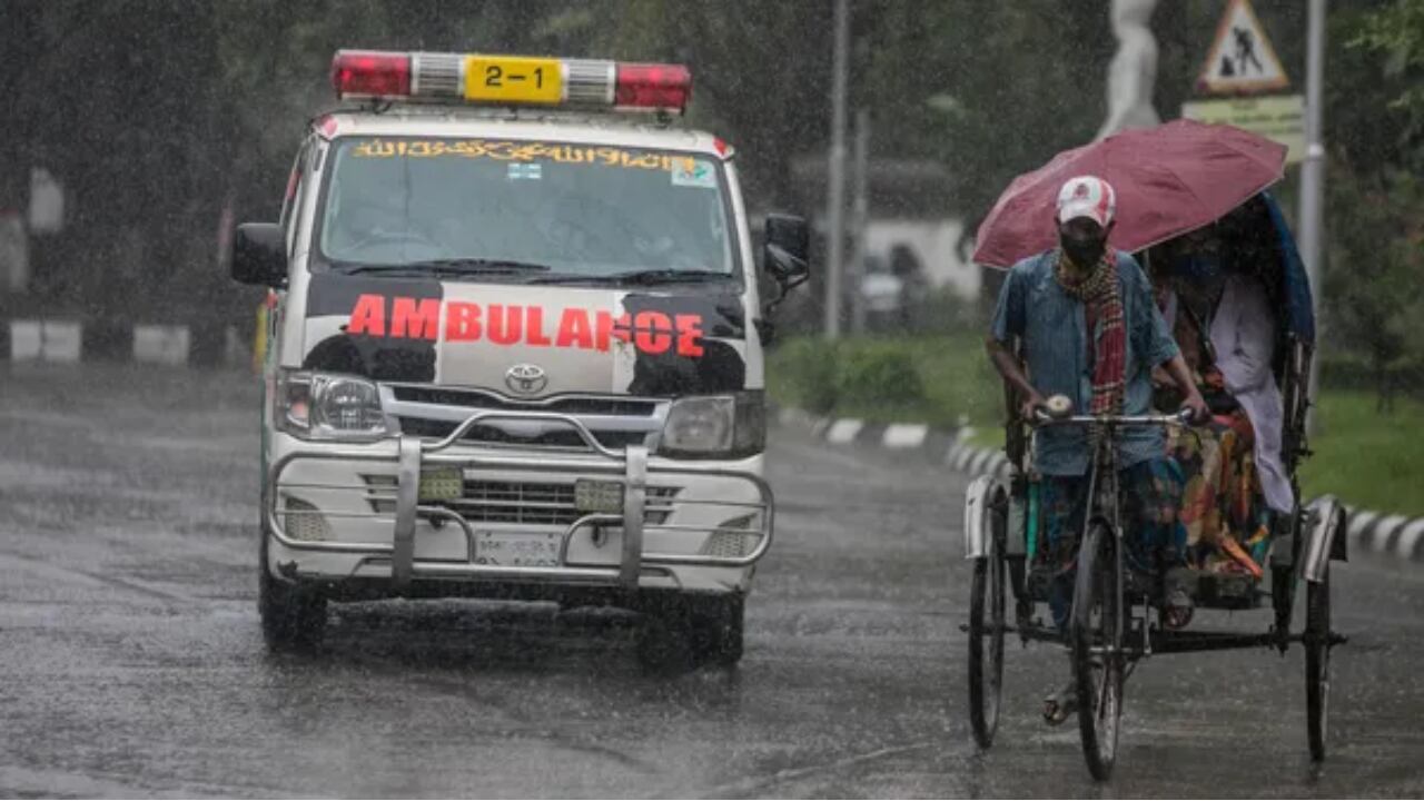 El incidente ocurrió a las 11 de la mañana, hora local. Foto: Gentileza Getty Images