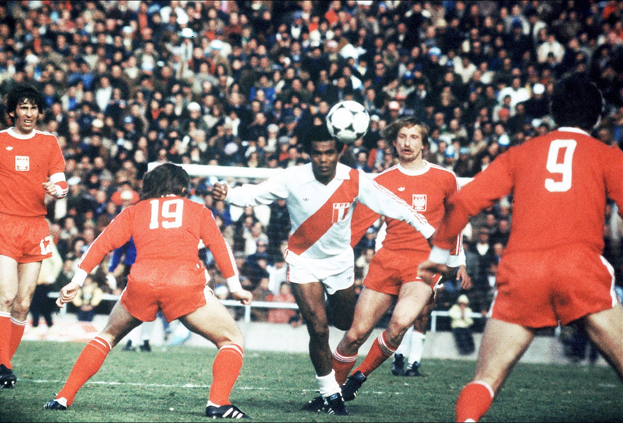 Campeonato mundial 1978, Perú vs Polonia.
Mendoza, Estadio Malvinas Argentinas