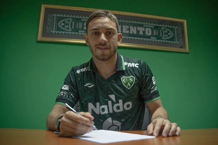 Nahuel Gallardo, refuerzo de Sarmiento de Junín