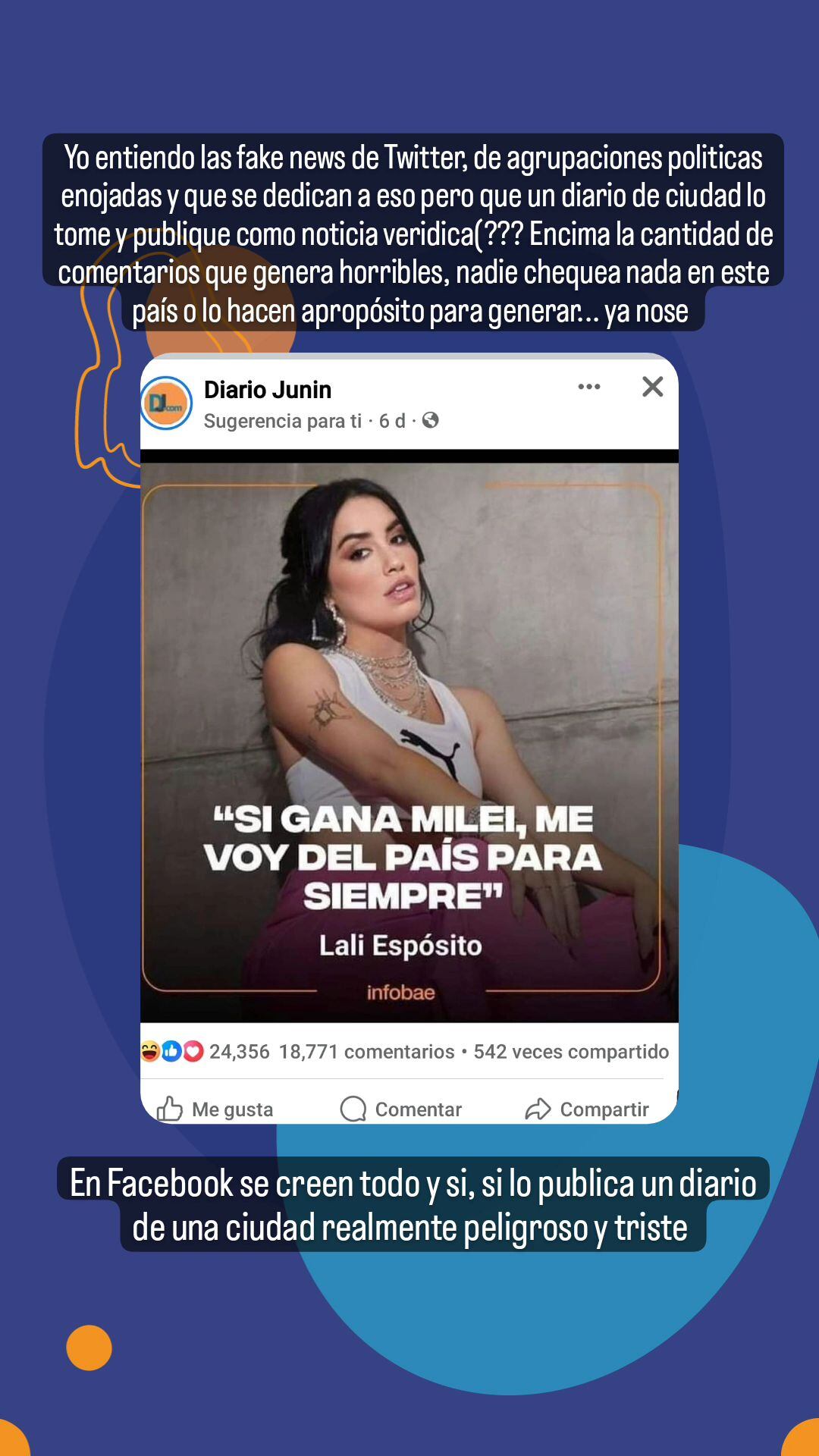 La fake news que involucra a Lali Espósito