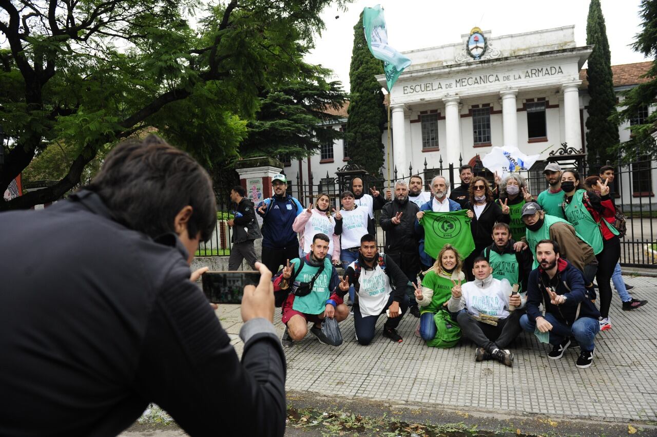 La Cámpora marchará en PLaza de Mayo. Federico López Claro / Clarín