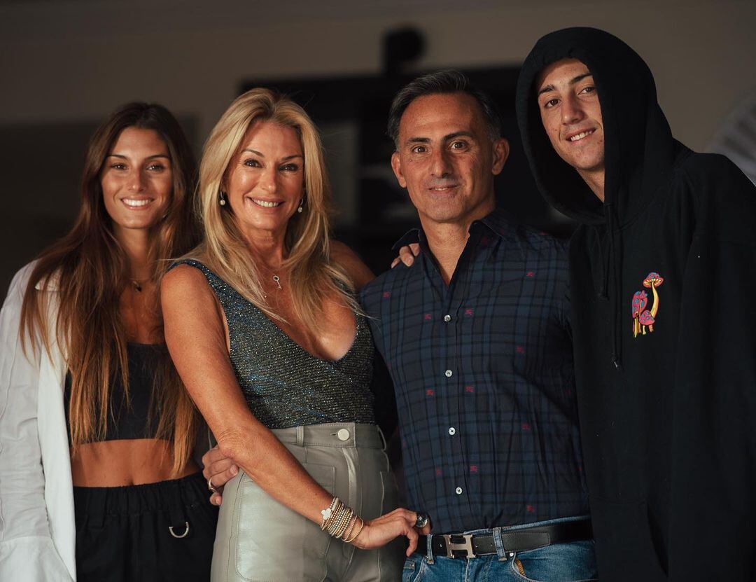 Yanina Latorre y su familia