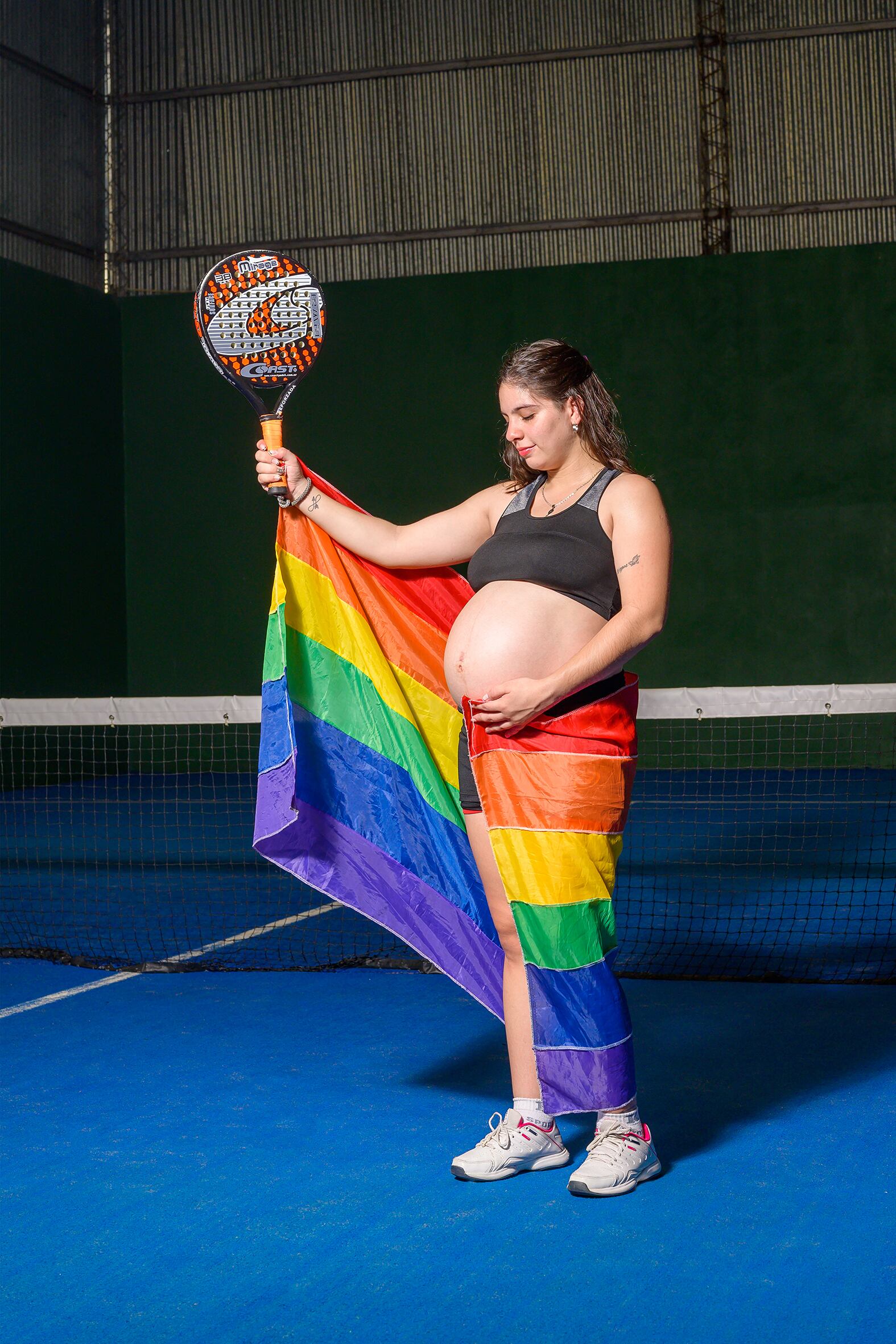 Angau Padel, deportes LGTBIQ en Corrientes. La muestra se enfoca en la diversidad e inclusión en el deporte. 