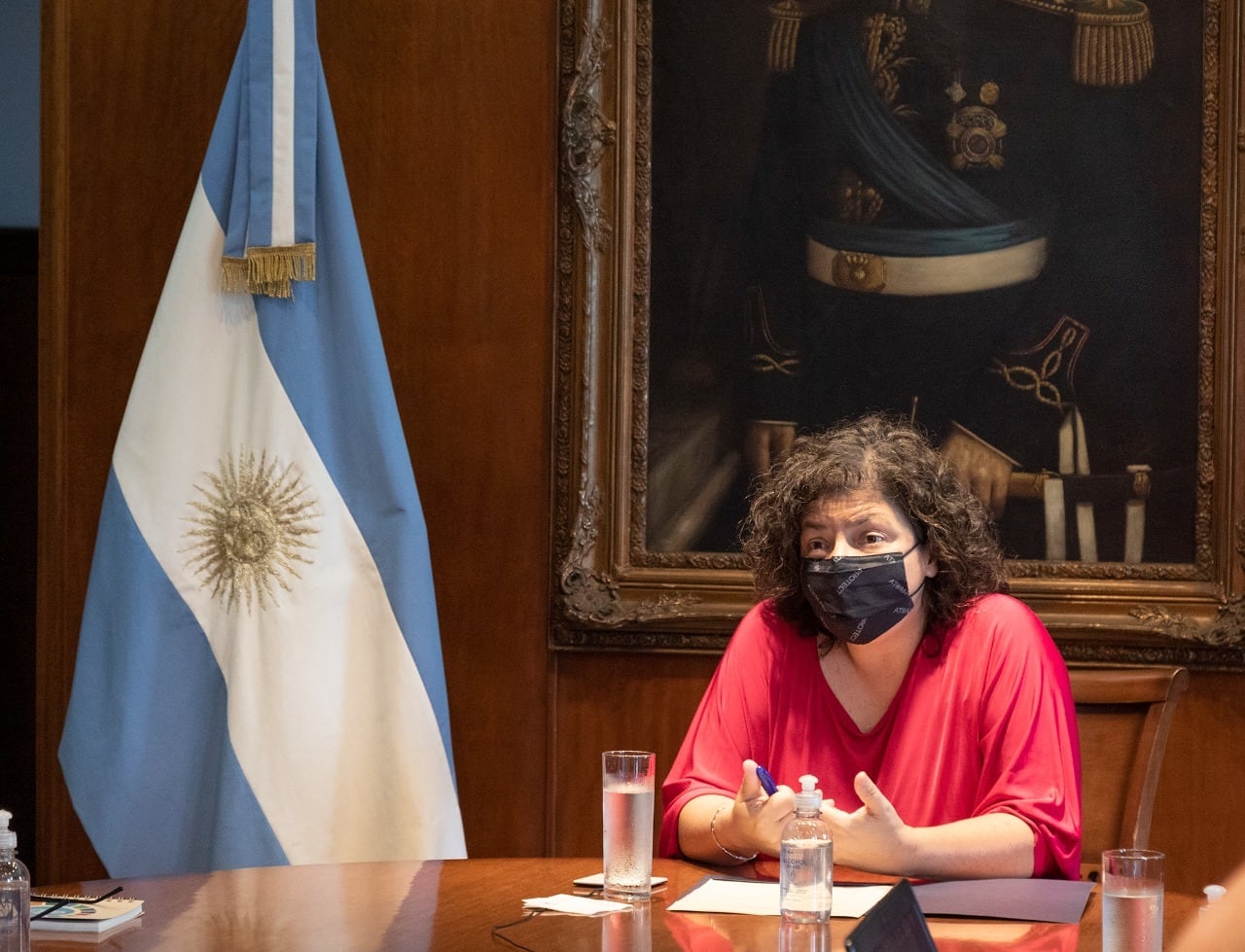 Carla Vizzotti, ministra de Salud de la Nación. Foto: Presidencia de la Nación