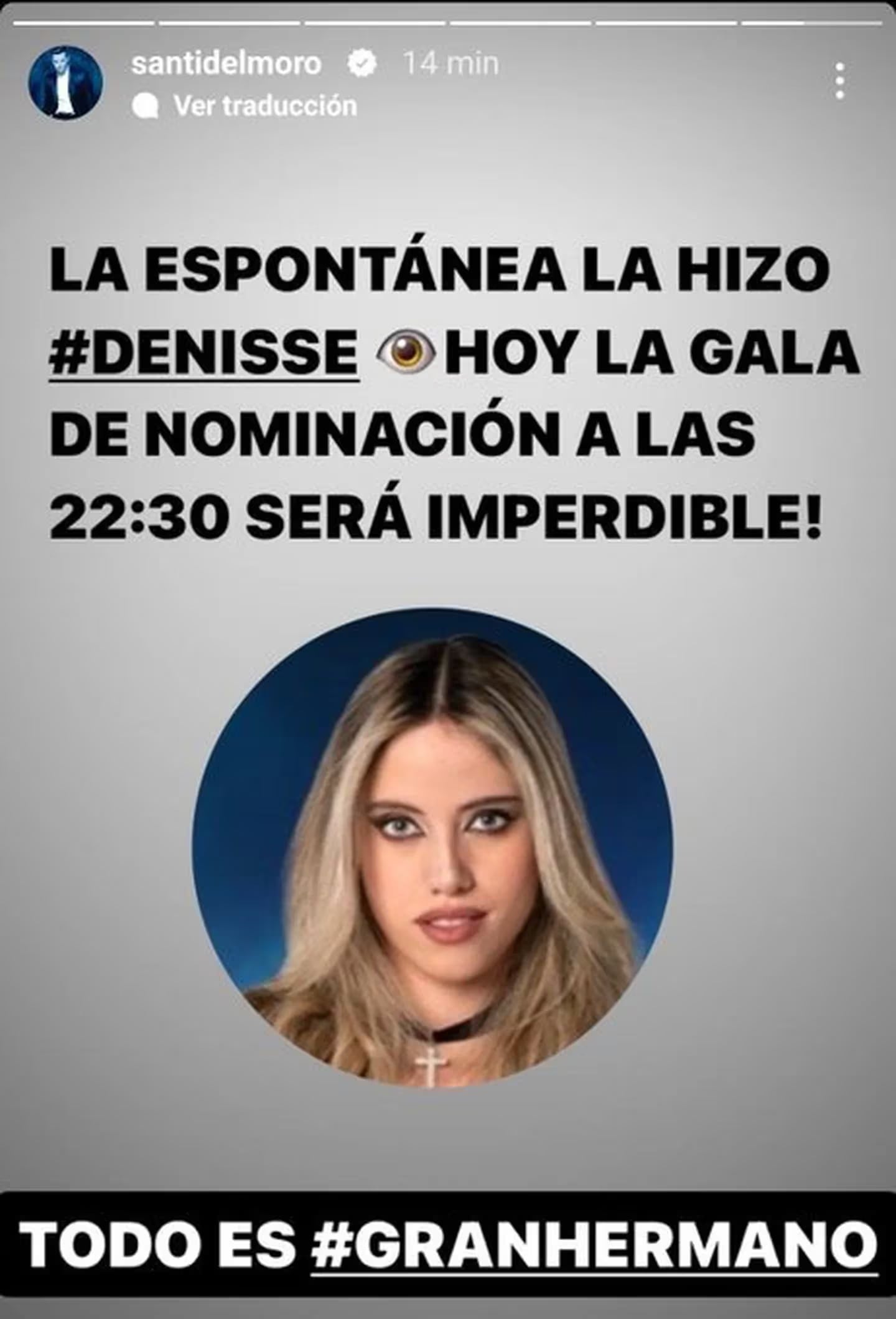 Se sup quién hizo la nominación espóntanea