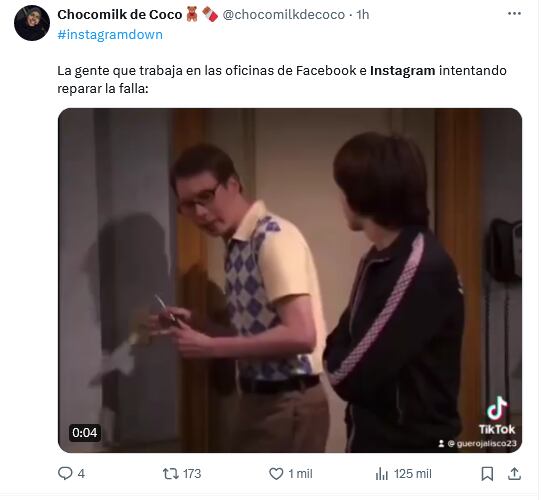 Miles de usuarios se quedaron sin servicio y en X estallaron los memes.