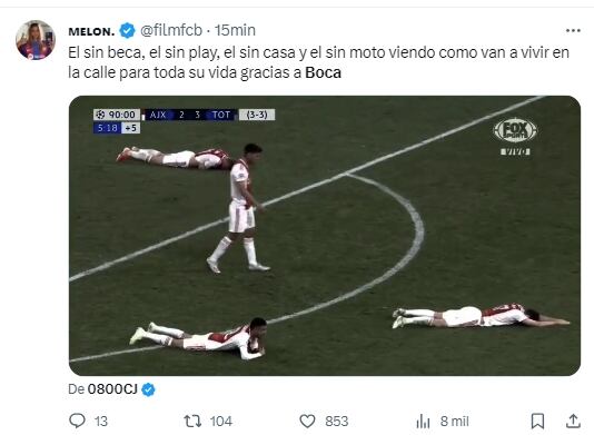 Los memes tras los resultados de la final de la Copa Libertadores. Foto: Captura redes