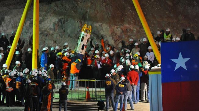 CHILE. El mundo entero miró el rescate de los mineros.