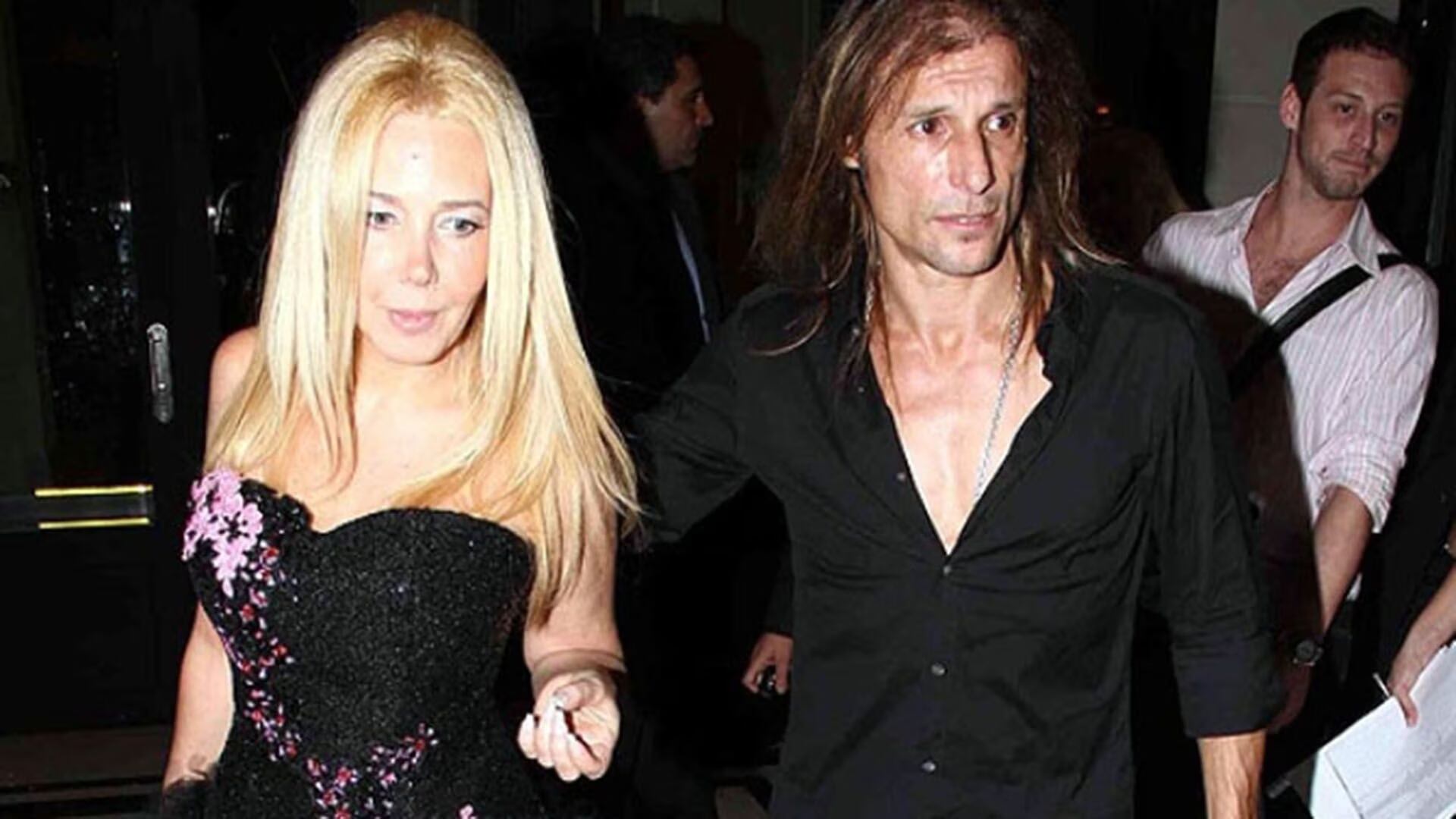 Mariana Nannis y Claudio Caniggia