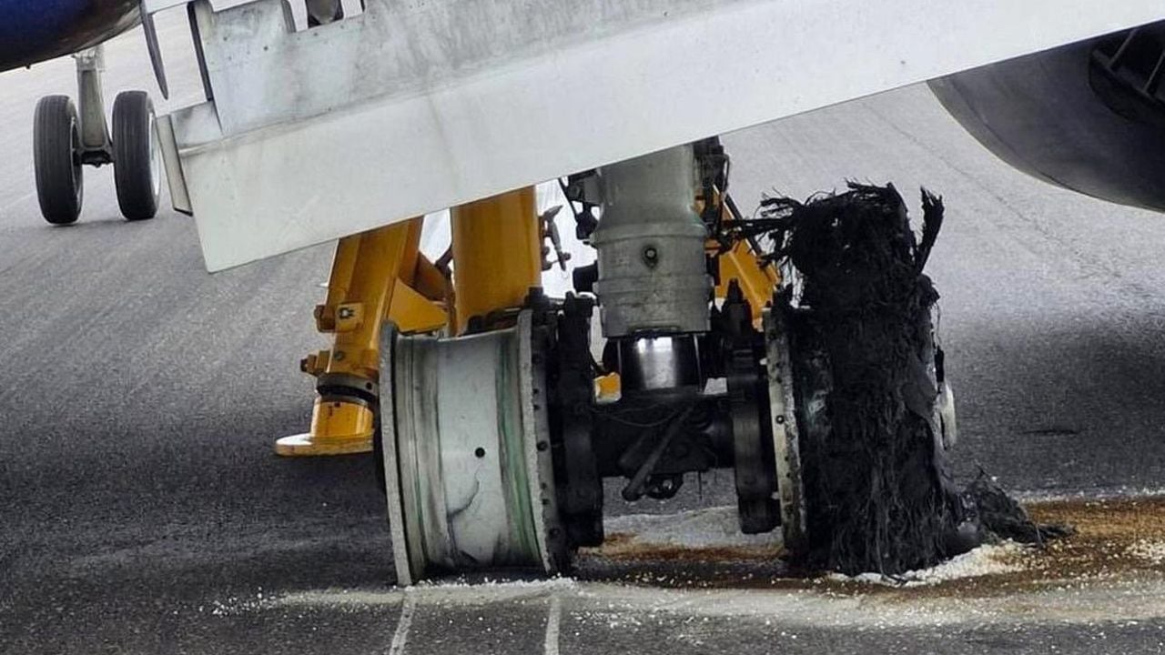 Incidente en un avión de Ryanair / Fotos X