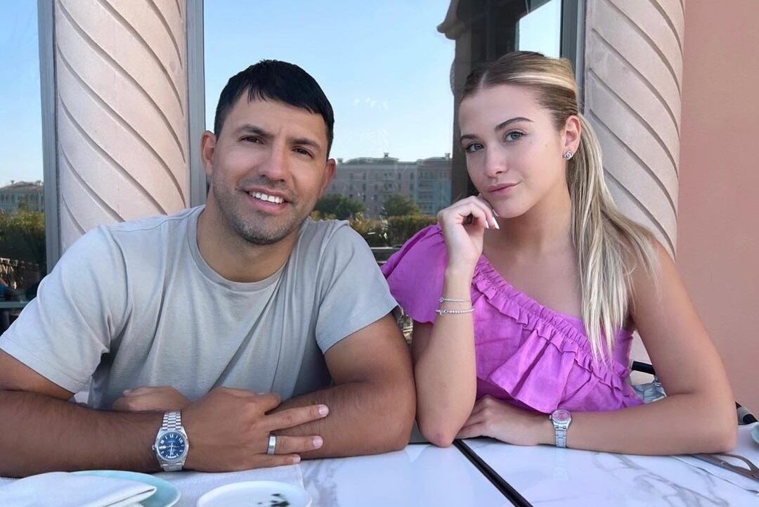 Sergio "Kun" Agüero y Sofía Calzetti estuvieron juntos durante cuatro años y se separaron en agosto. (Instagram @soficalzetti).