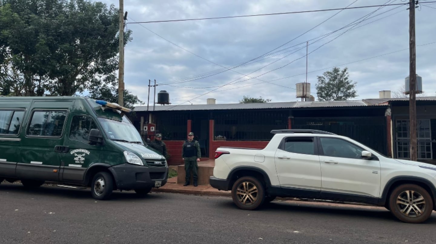 La casa donde rescataron a la menor y sus hermanos. Foto: Ministerio de Seguridad.