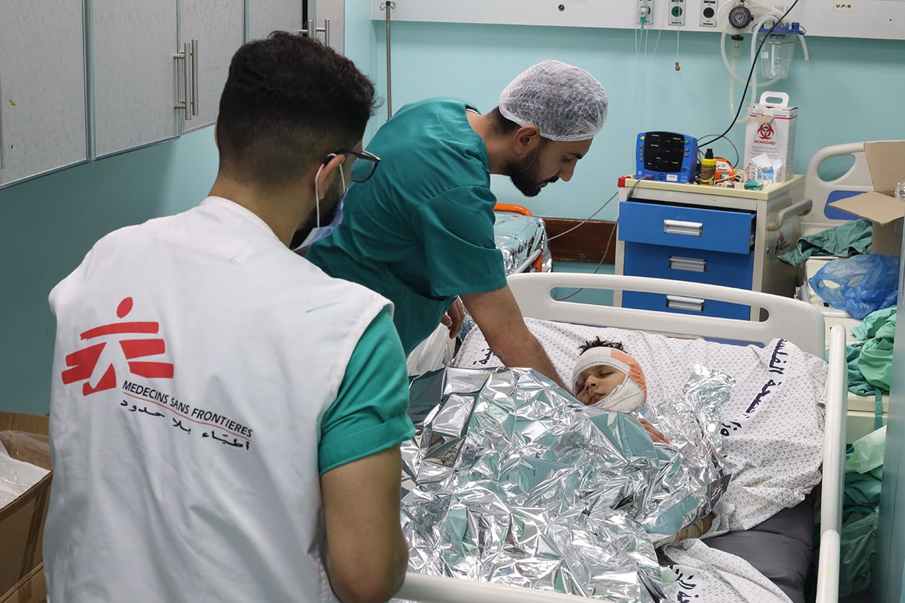 Médicos sin fronteras. Foto gentileza  Andrés Carot