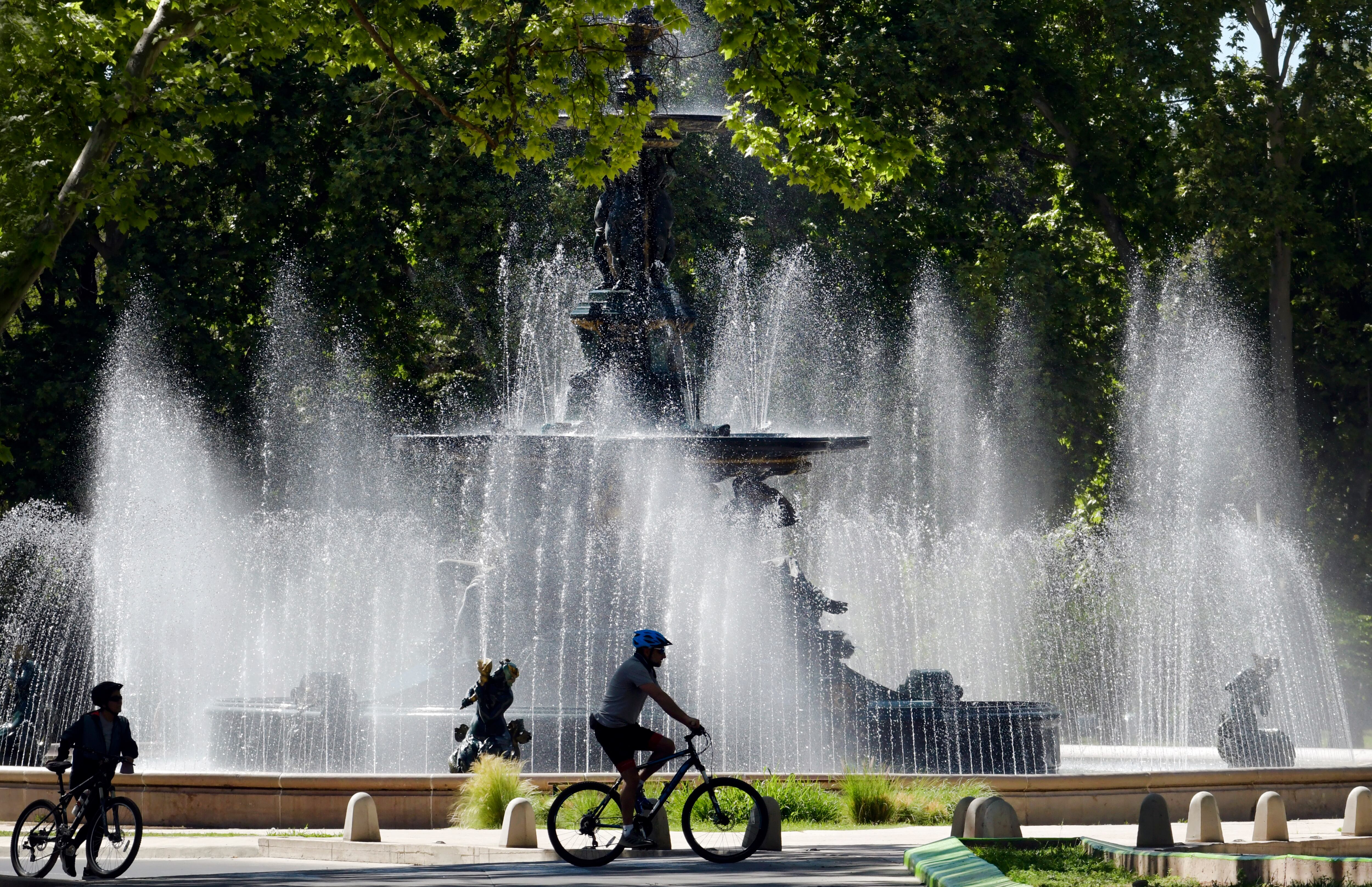 El Parque General San Martín, el pulmón verde de Mendoza - Foto: Orlando Pelichotti / Los Andes