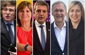 Candidatos presidenciales en primera vuelta