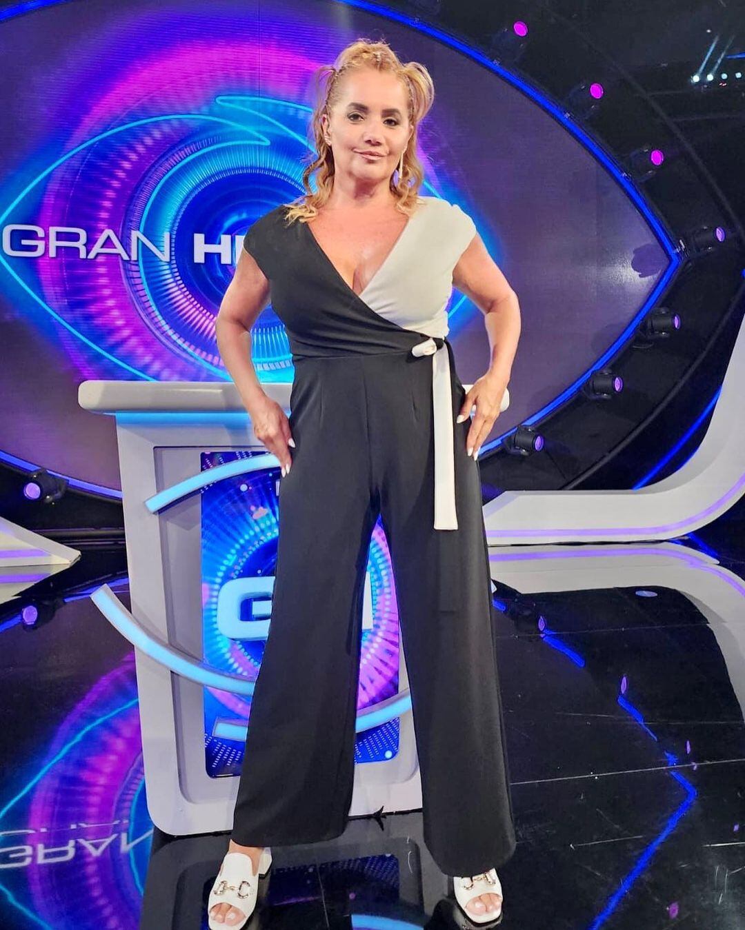 Nancy Pazos, panelista de El Debate de Gran Hermano.