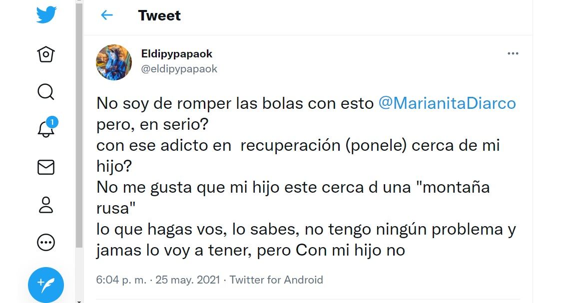 Picante comentario del Dipy hacia Mariana Diarco y Gastón Pauls.