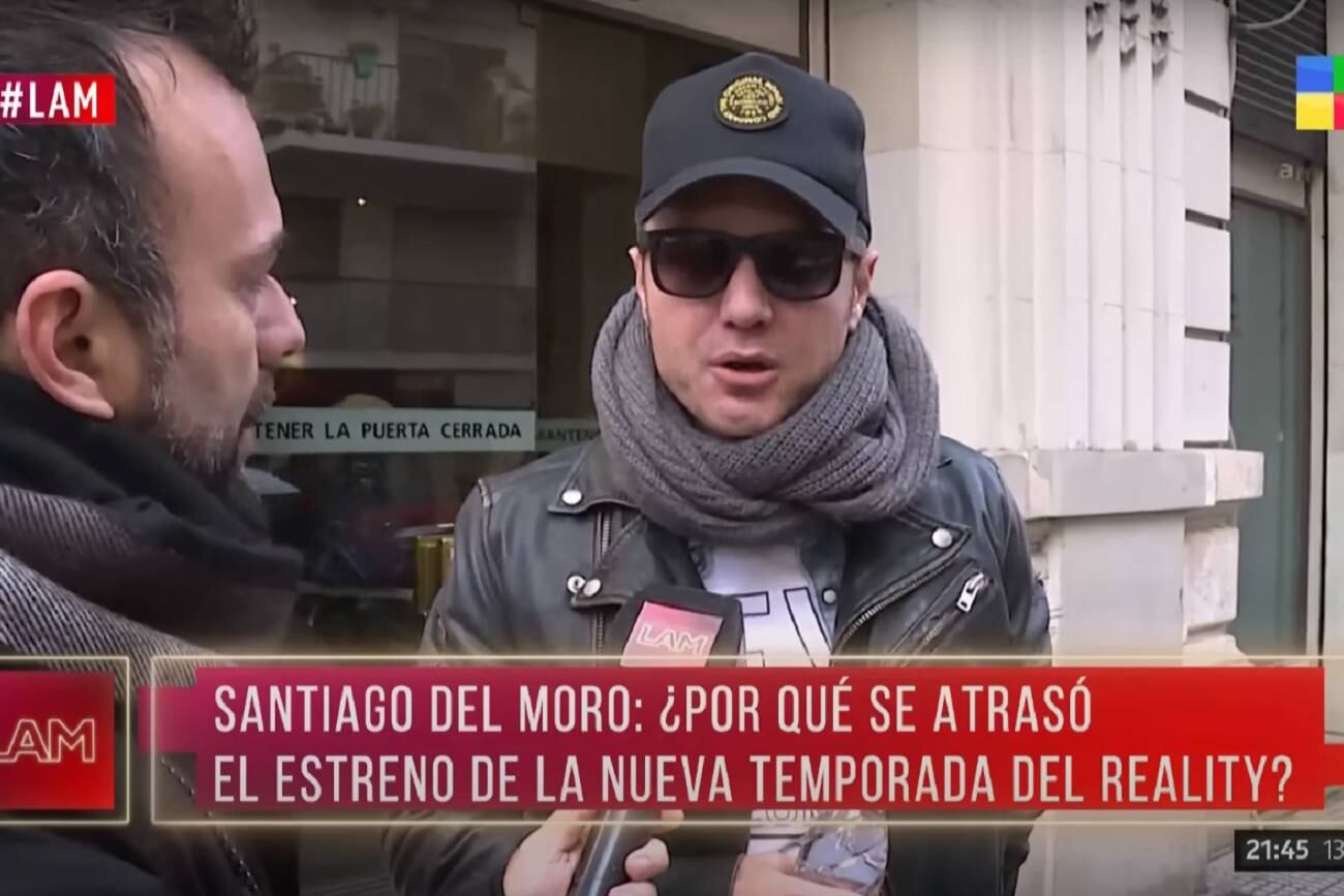 Santiago Del Moro habló de la próxima edición de "Gran hermano". (Captura "LAM")