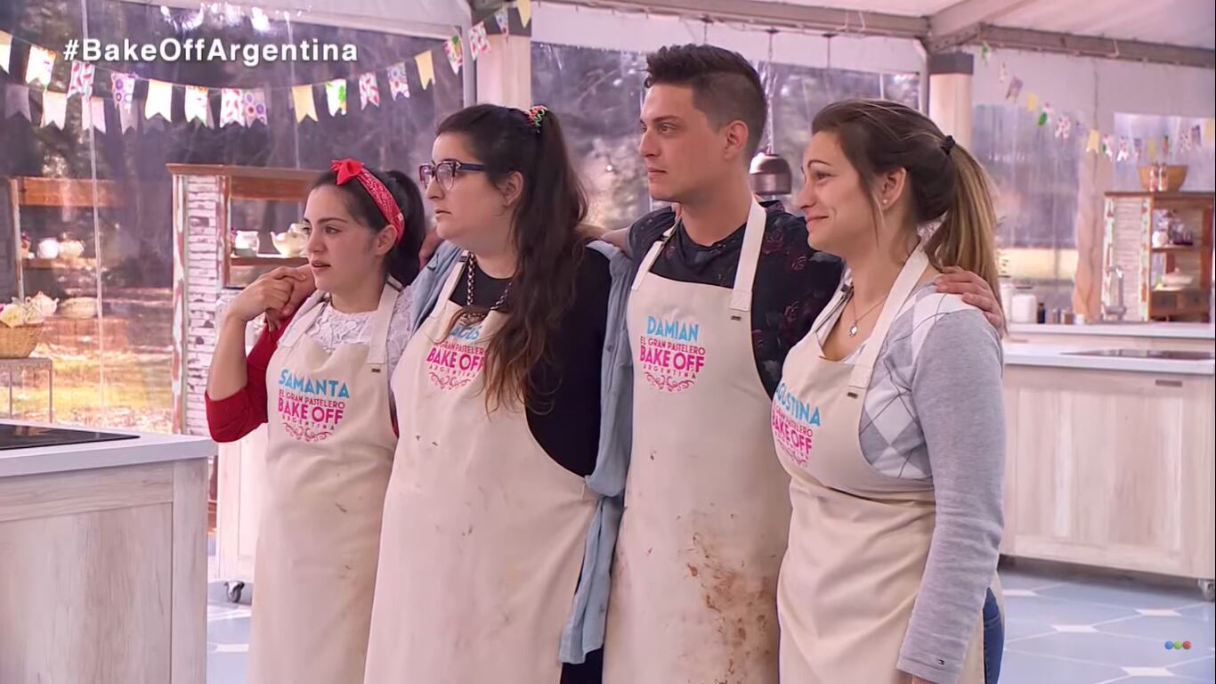 Los semifinalistas de Bake Off.