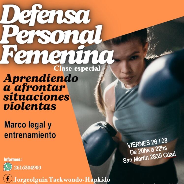 Artes marciales como defensa personal, una tendencia que crece entre mujeres. Foto: Jorge Olguín.