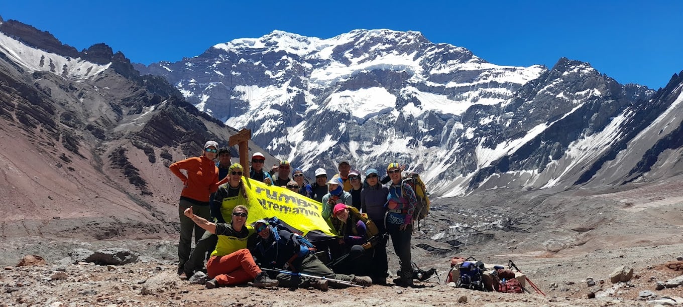 Pared Sur del Aconcagua. Fuente: Lanko Expediciones, Mendoza