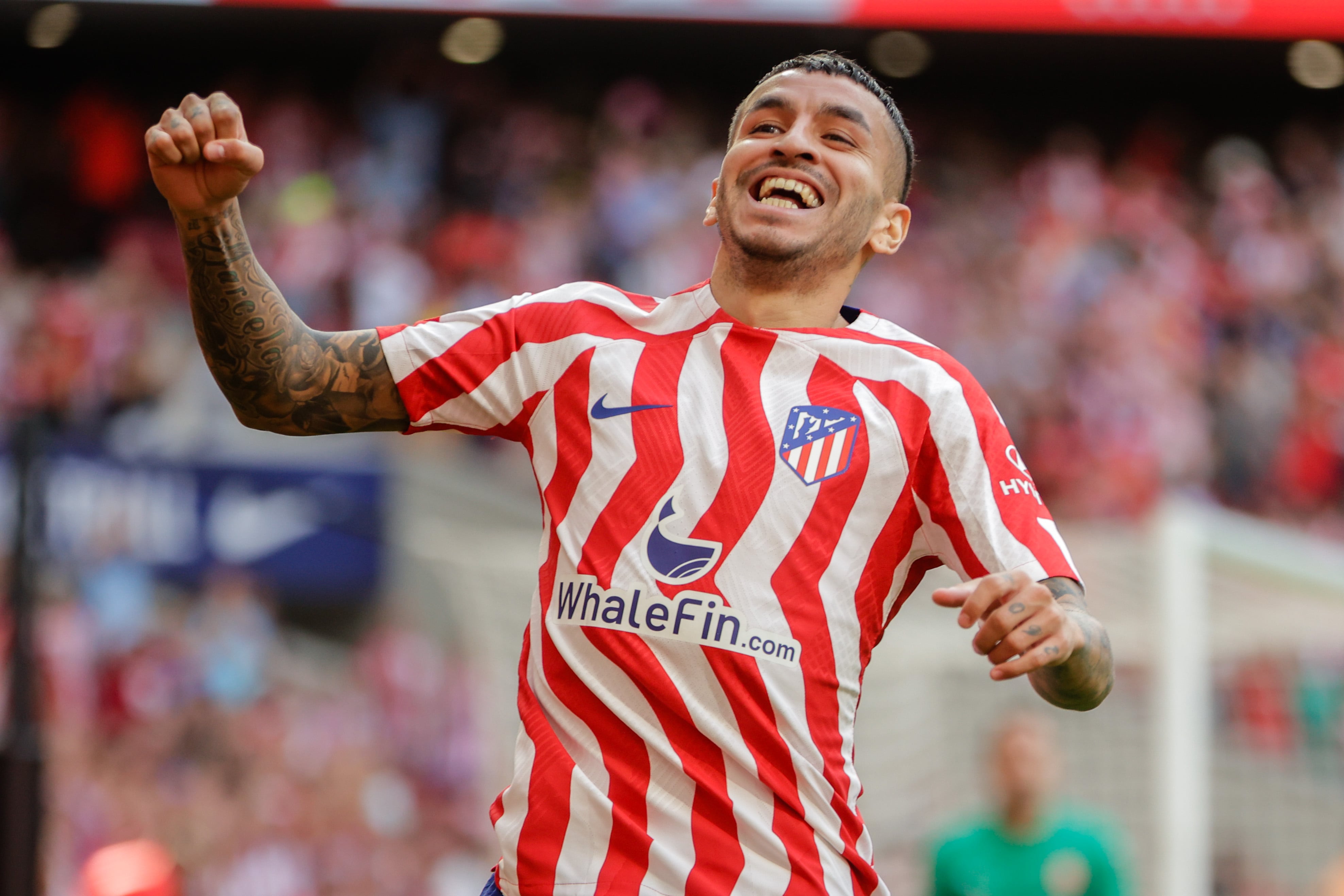 Ángel Correa, figura del Atlético Madrid. Foto: @Atleti