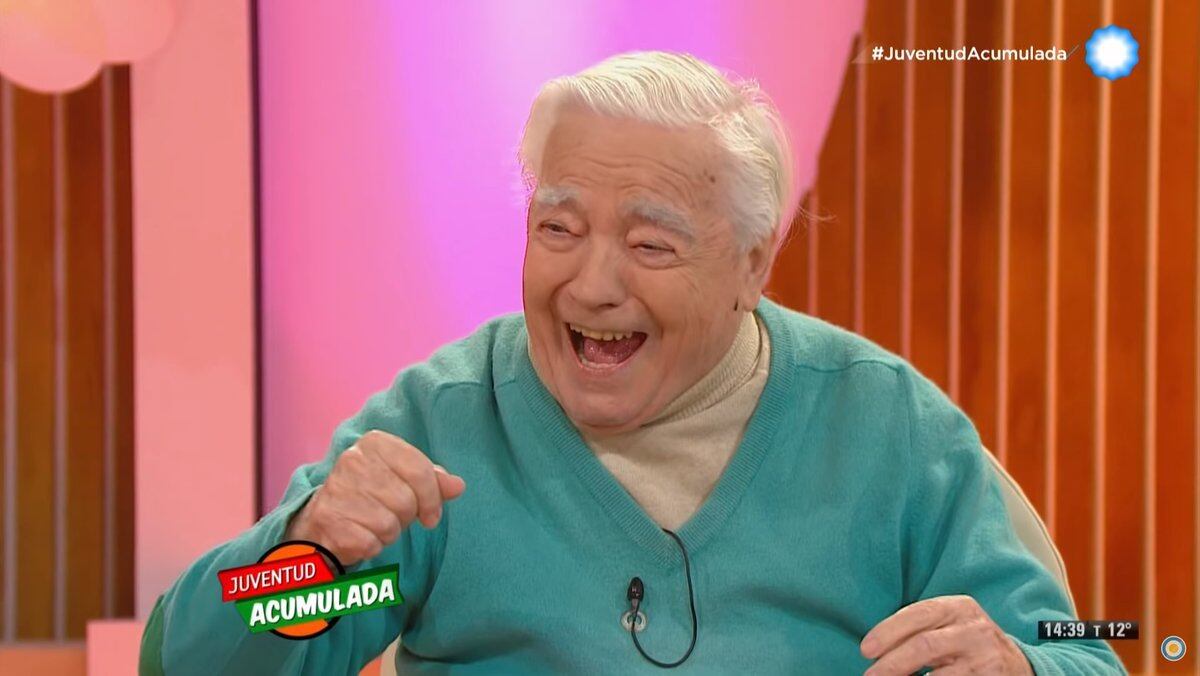 Más grande que Mirtha: Guido Gorgatti, el actor que vive en Argentina y cumplió 102 años. Foto: Web