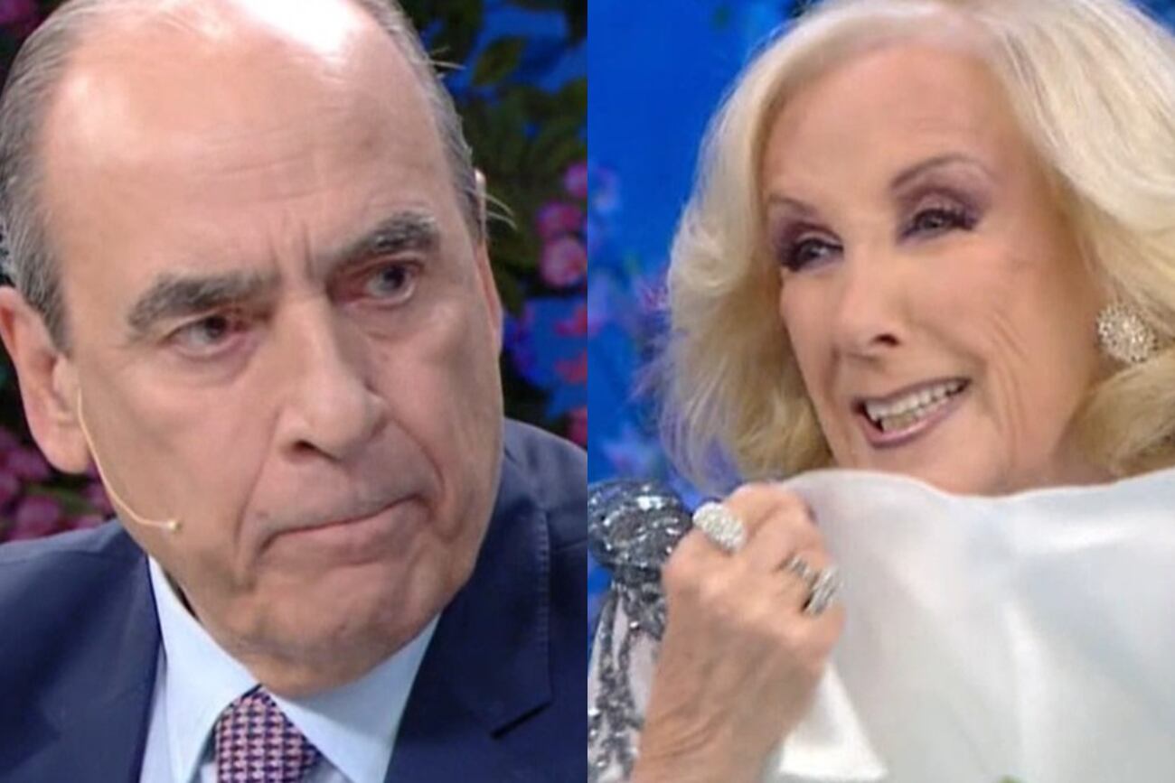 Guillermo Francos en el reciente programa de Mirtha Legrand. (Captura de video)