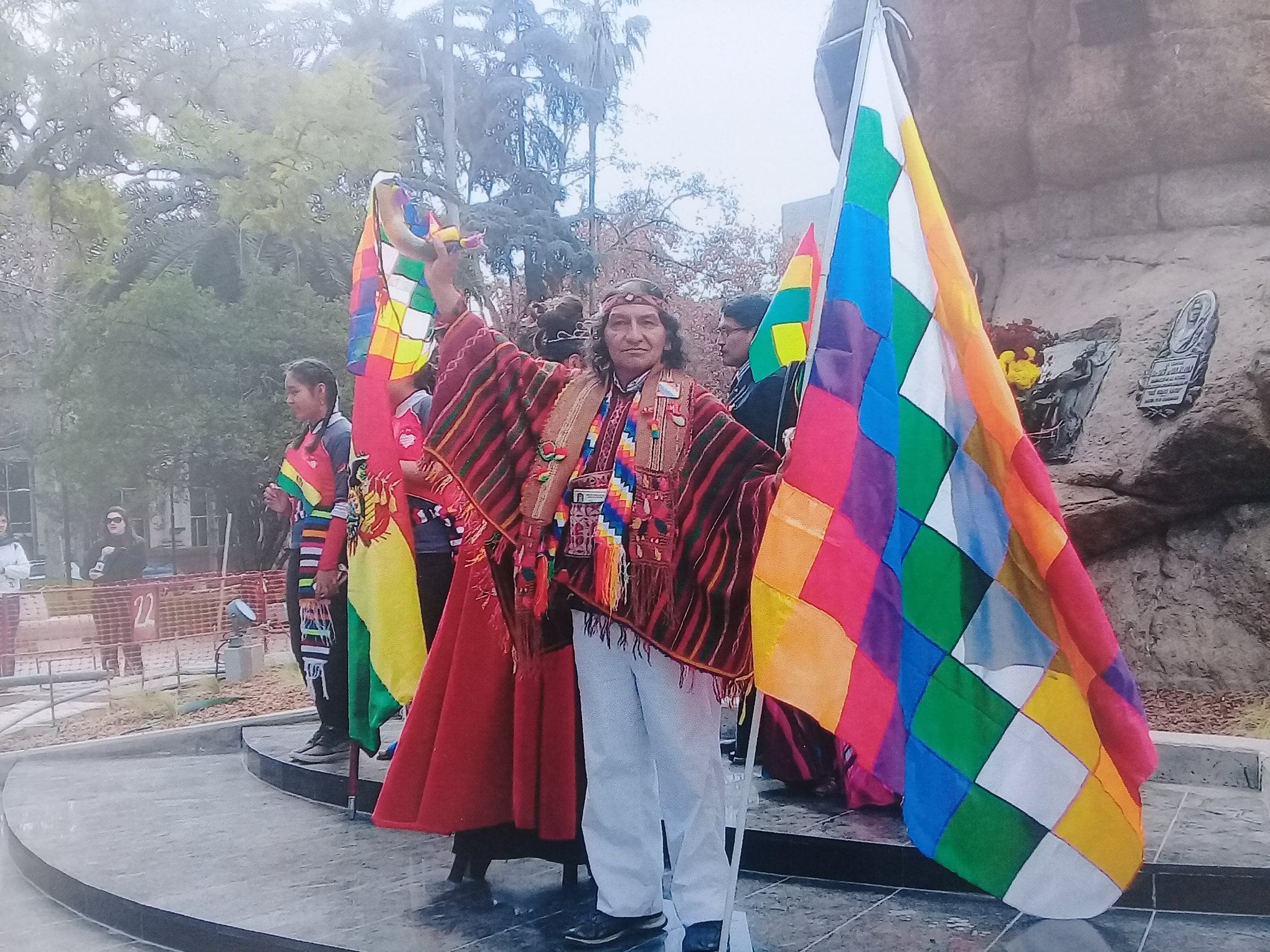 Emilio Cisneros, Inka Miko Tika, uno de los principales referentes de la comunidad Inka Colla en Mendoza.