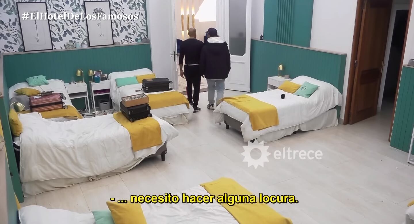 Alex Caniggia aseguró que quiere mandar a Locho Loccisano a la H (Captura de panatalla)