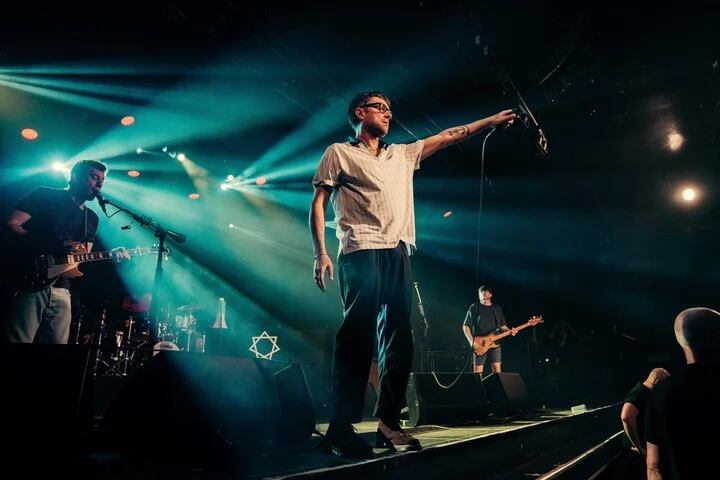 Damon Albarn regresa a la Argentina, pero ahora con Blur. Foto: Sharon Lopez