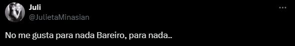 Las críticas de los hinchas de River hacia Adam Bareiro