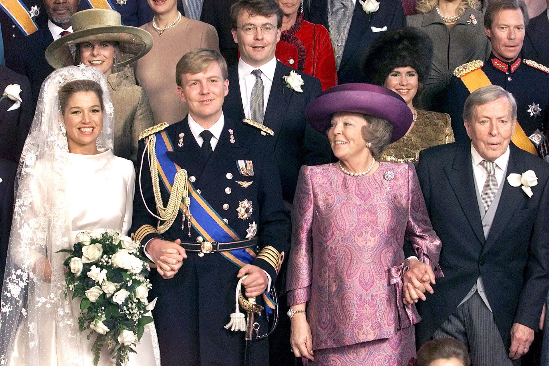 Guillermo Alejandro y Máxima Zorreguieta.