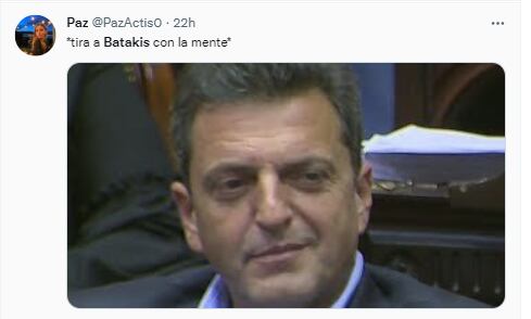 Tras la salida de Batakis del ministerio de Economía y la asunción de Sergio Massa, estallaron los memes en las redes sociales.