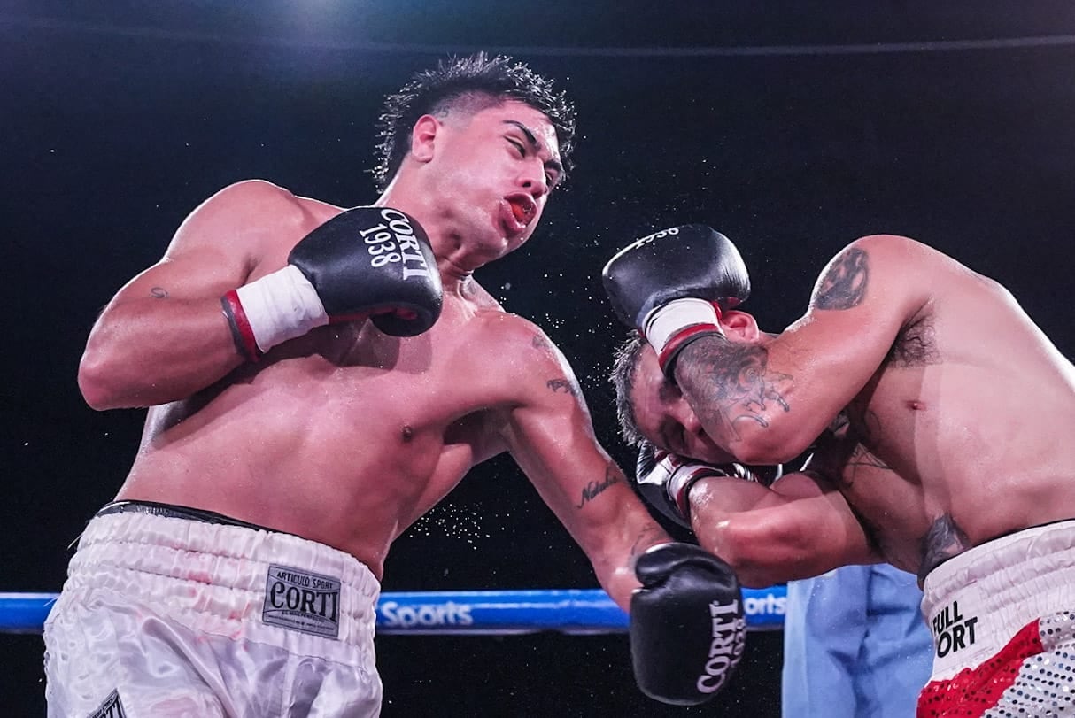 Marco García volvió a los cuadriláteros y le ganó por nocaut a Leonardo Pucheta. El malargüino estiró su invicto a 11 triunfos consecutivos.