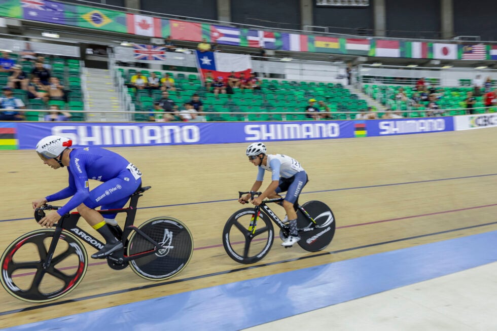 Ambrossi debutó en el Mundial en Río con un 4to puesto en scratch.