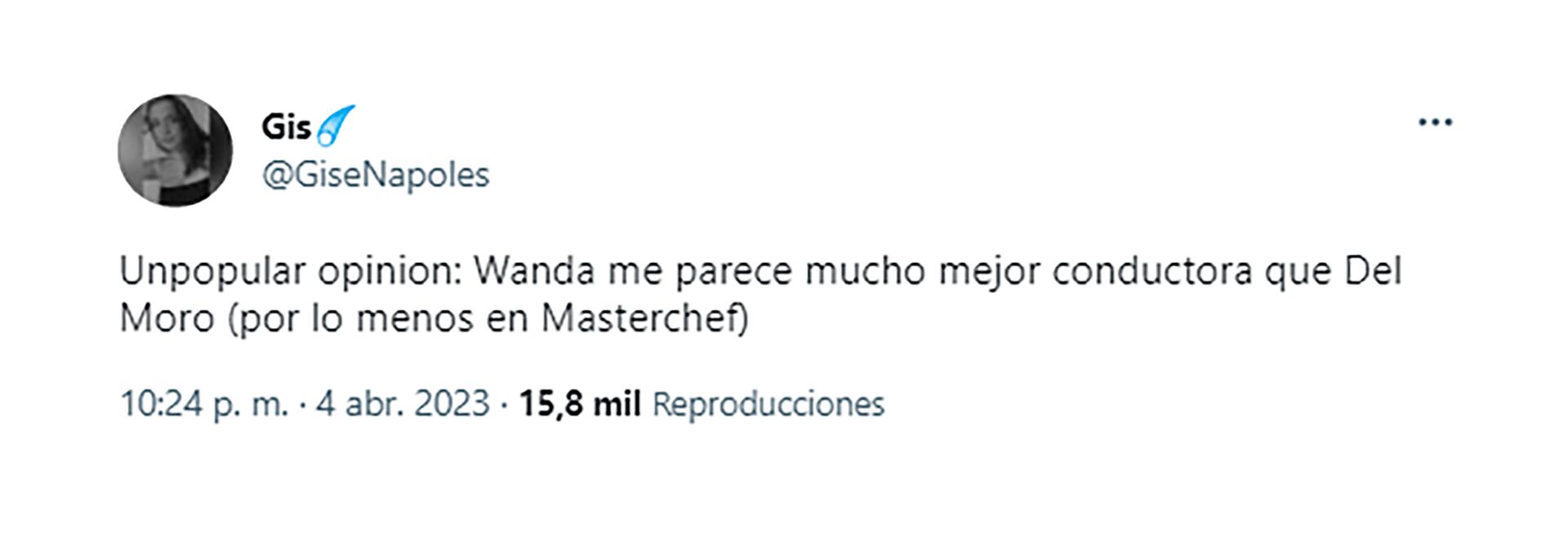 Los comentarios de apoyo que Wanda Nara compartió