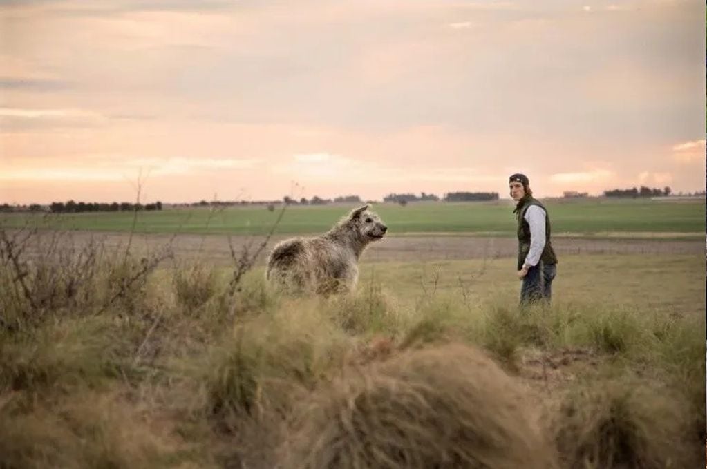 Diego Ramos y sus perros gigantes que enamoran en Instagram. Messi e Iván de Pineda se suman a la tendencia