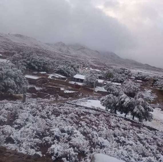 Nieve en el norte de Jujuy