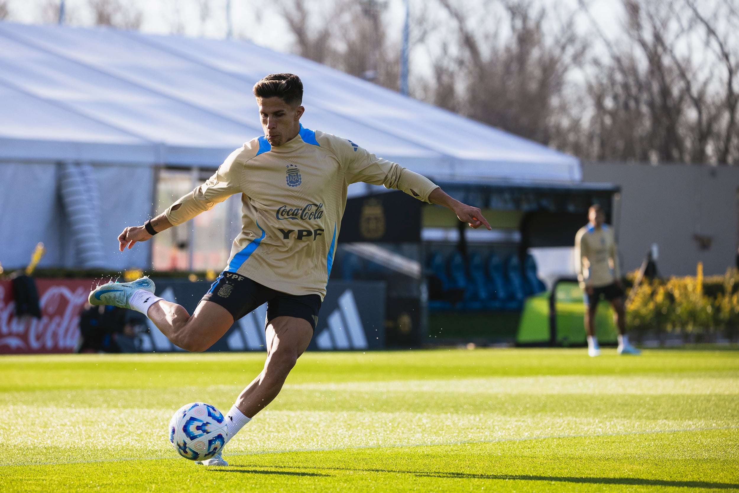 La Selección Argentina ya se prepara para jugar ante Chile por las Eliminatorias Sudamericanas. / Gentileza: AFA