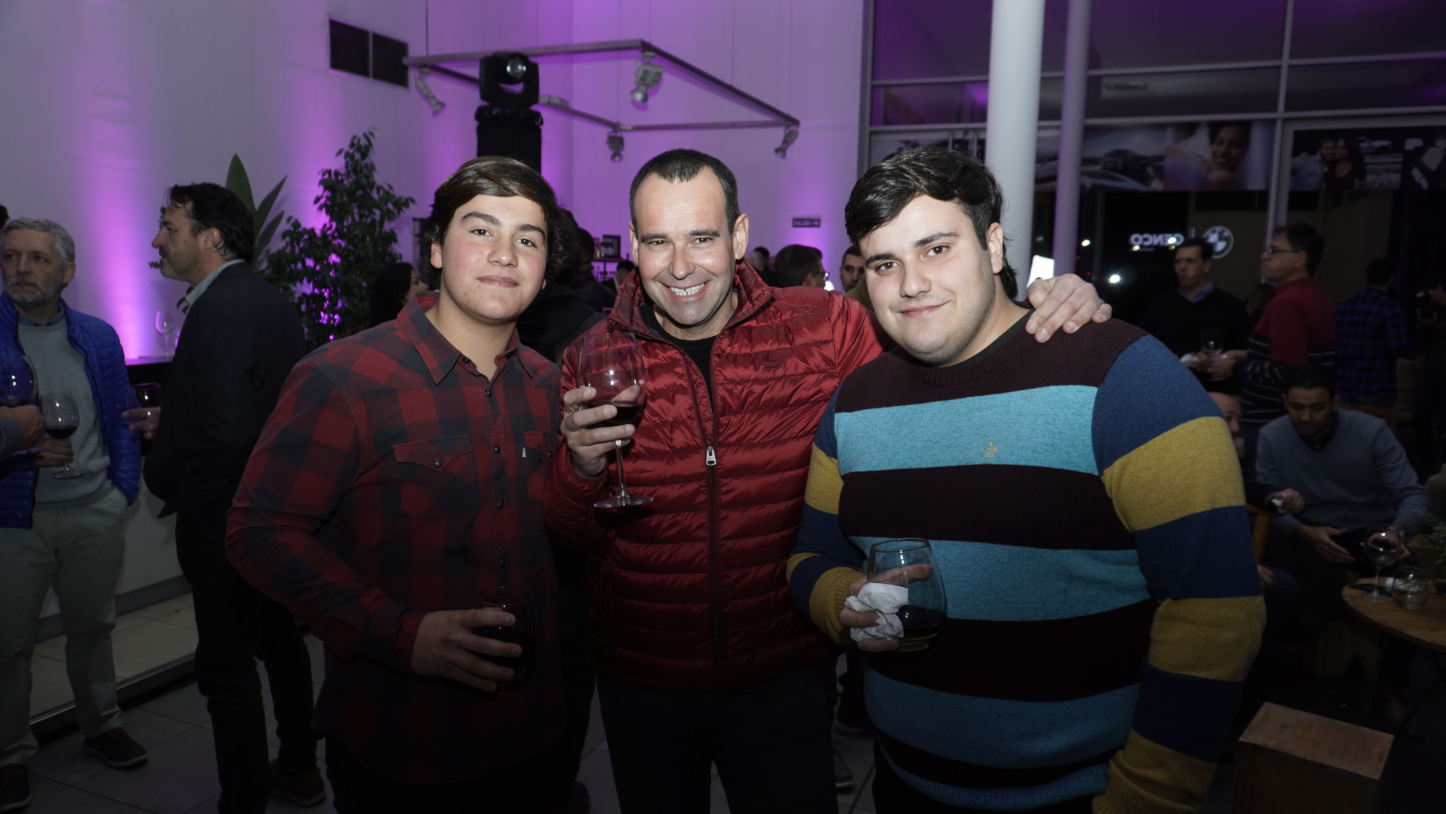 Santino Gioliani, Luis y Juan Guirao.