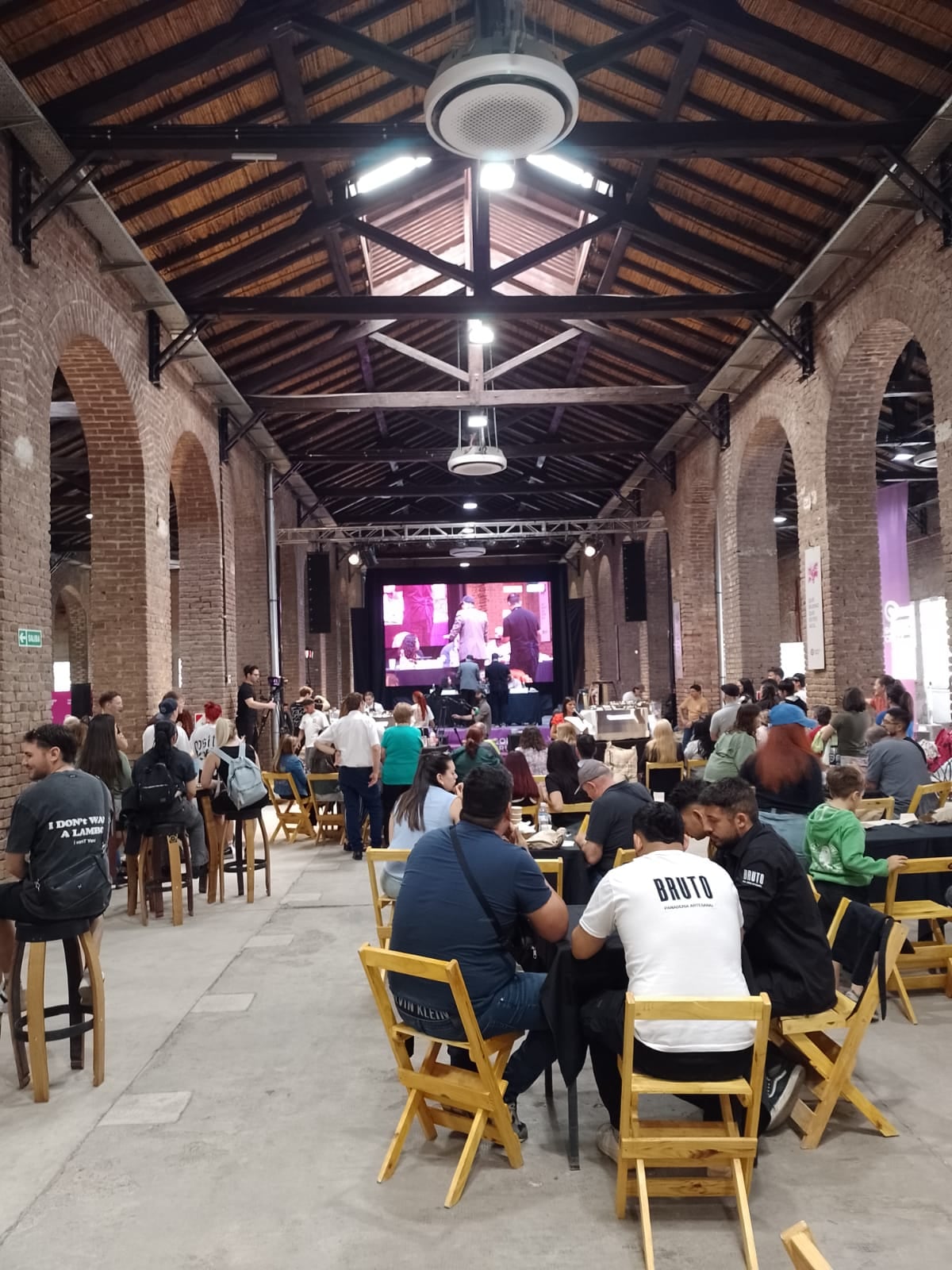 Una multitud de mendocinos se acercó al Espacio Arizu para disfrutar del Mundial del Café. Gentileza