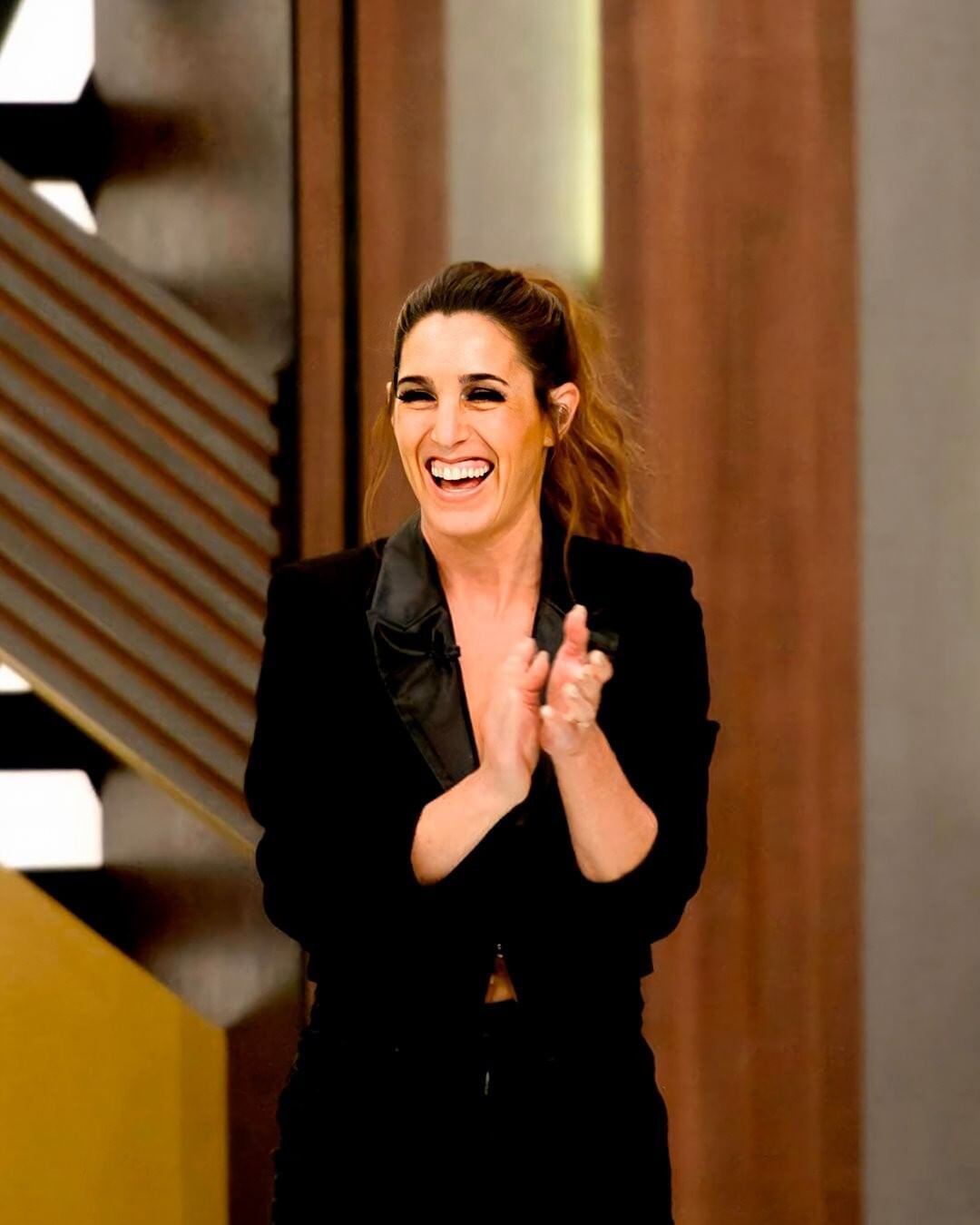  Soledad Pastorutti fue como invitada a Masterchef Celebrity.