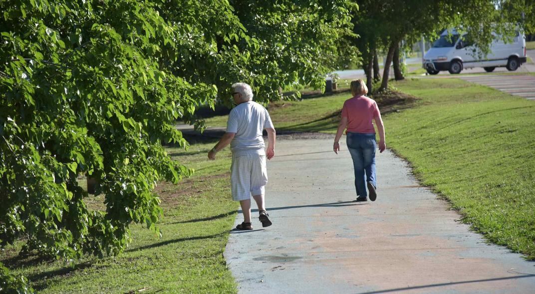 El ejercicio físico cardiovascular como caminar, bicicleta o nadar mejora los procesos cognitivos en personas mayores sanas.