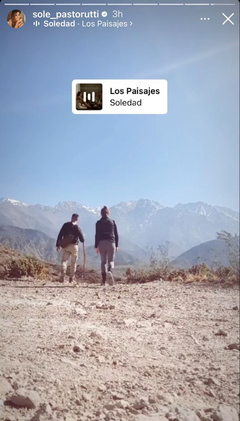 Soledad Pastorutti y Jeremías Audoglio en Mendoza.