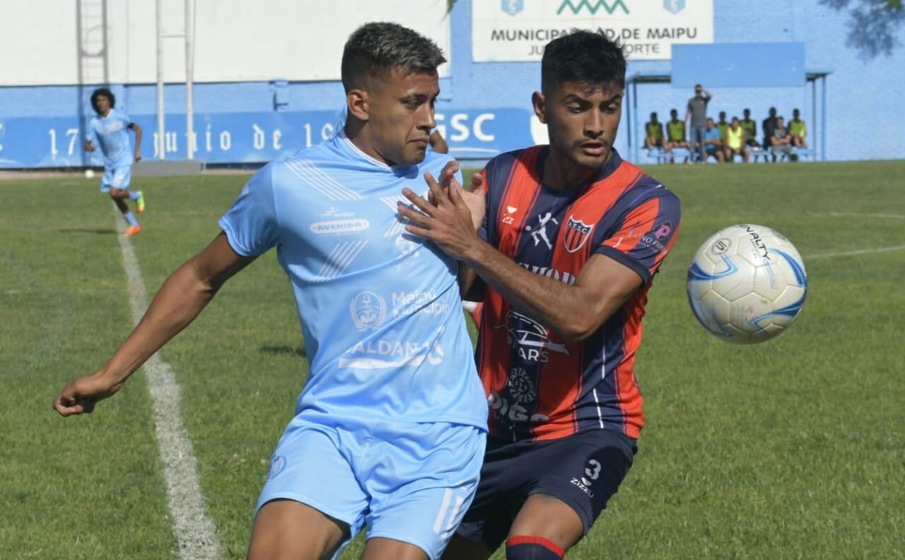 El Celeste arrancó con el pie derecho el Regional Amateur al derrotar a Andes Talleres por 1-0. / Orlando Pelichotti (Los Andes).