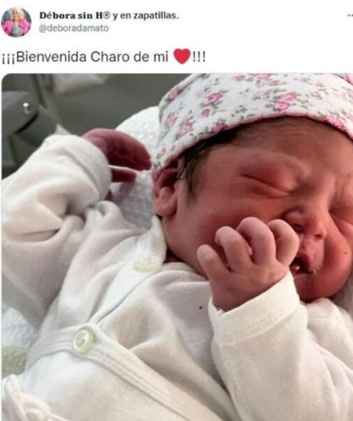 Debora D´Amato fue mamá por segunda vez.